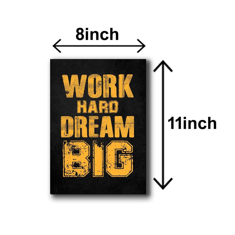 Modern Design Motivational Decorative frames - Pack of 6