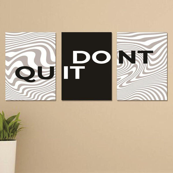 Motivational Wall frame - Pack of 3