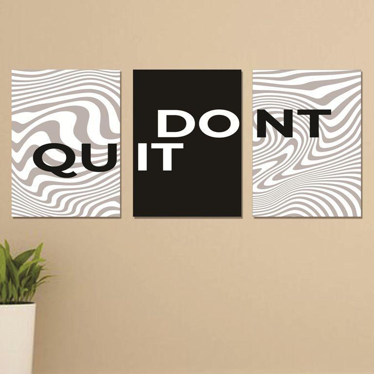 Motivational Wall frame - Pack of 3