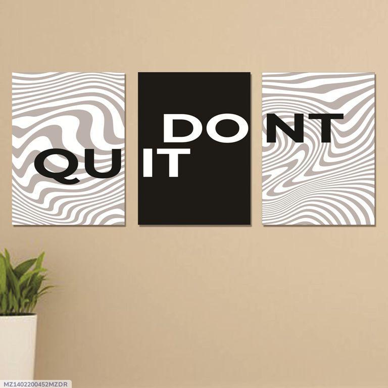 Motivational Wall frame - Pack of 3